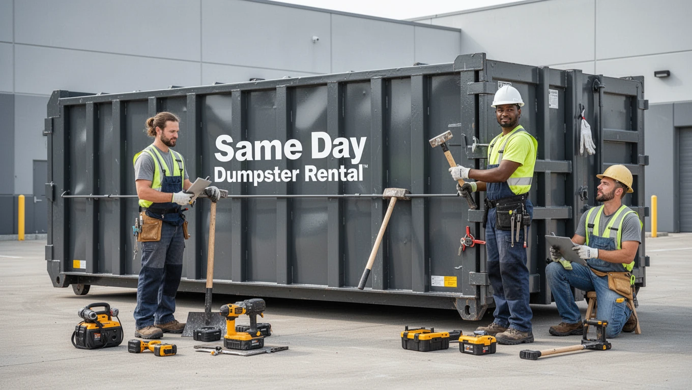 Same Day Dumpster Rental