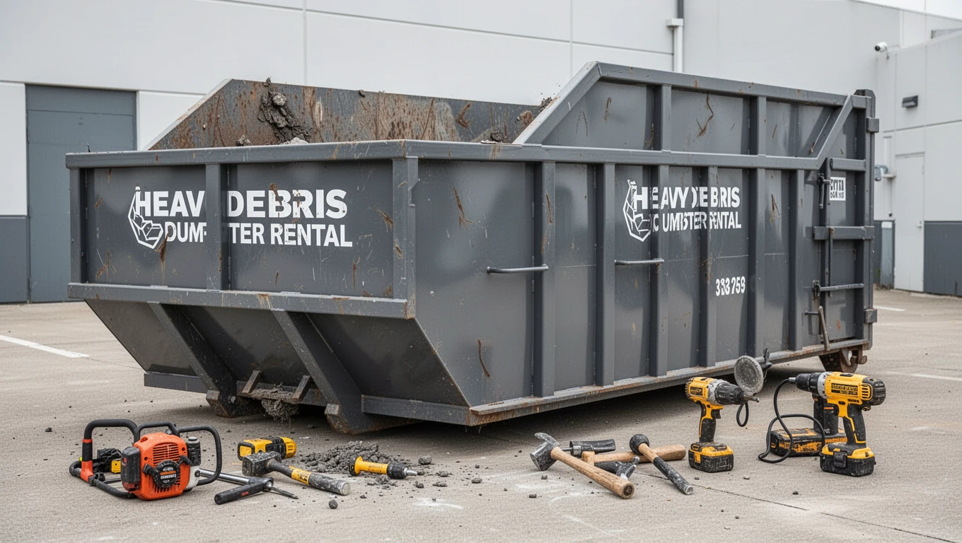 Heavy Debris Dumpster Rental