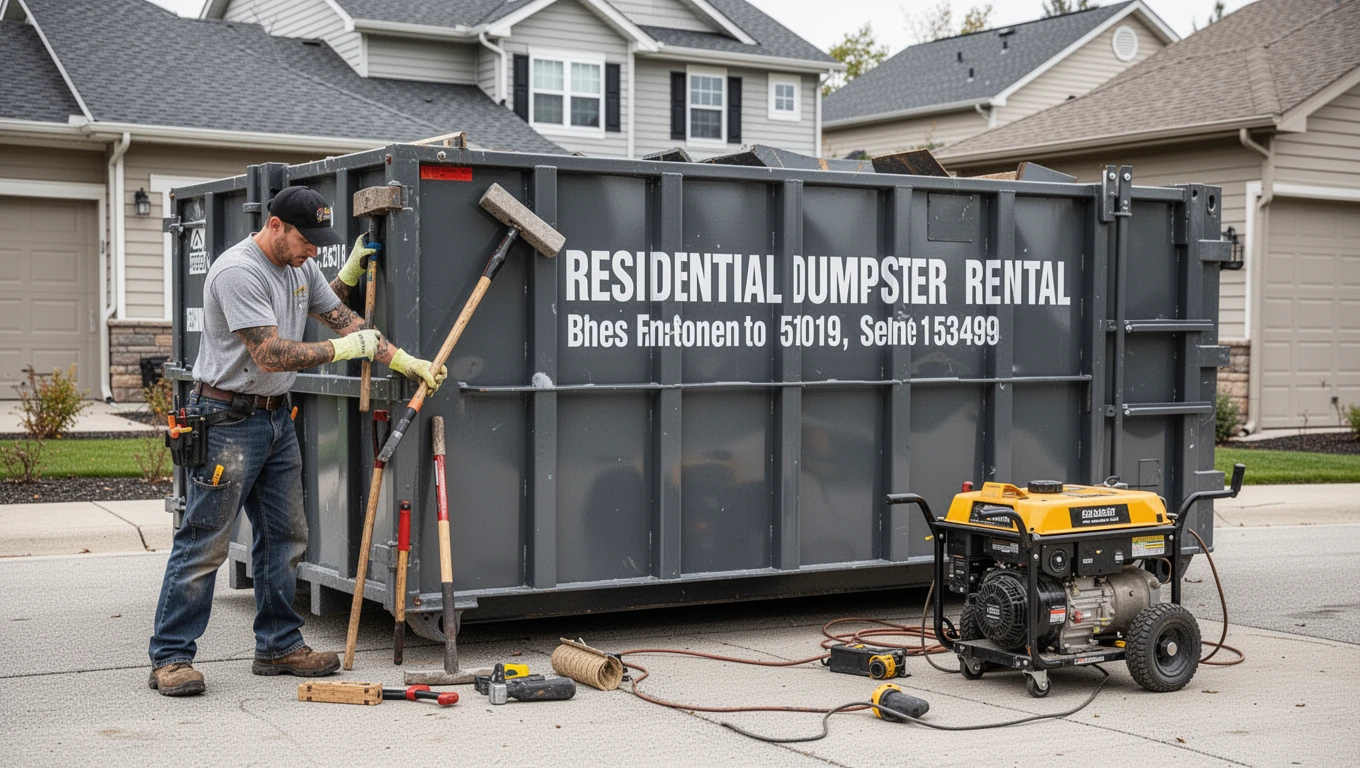 Residential Dumpster Rental