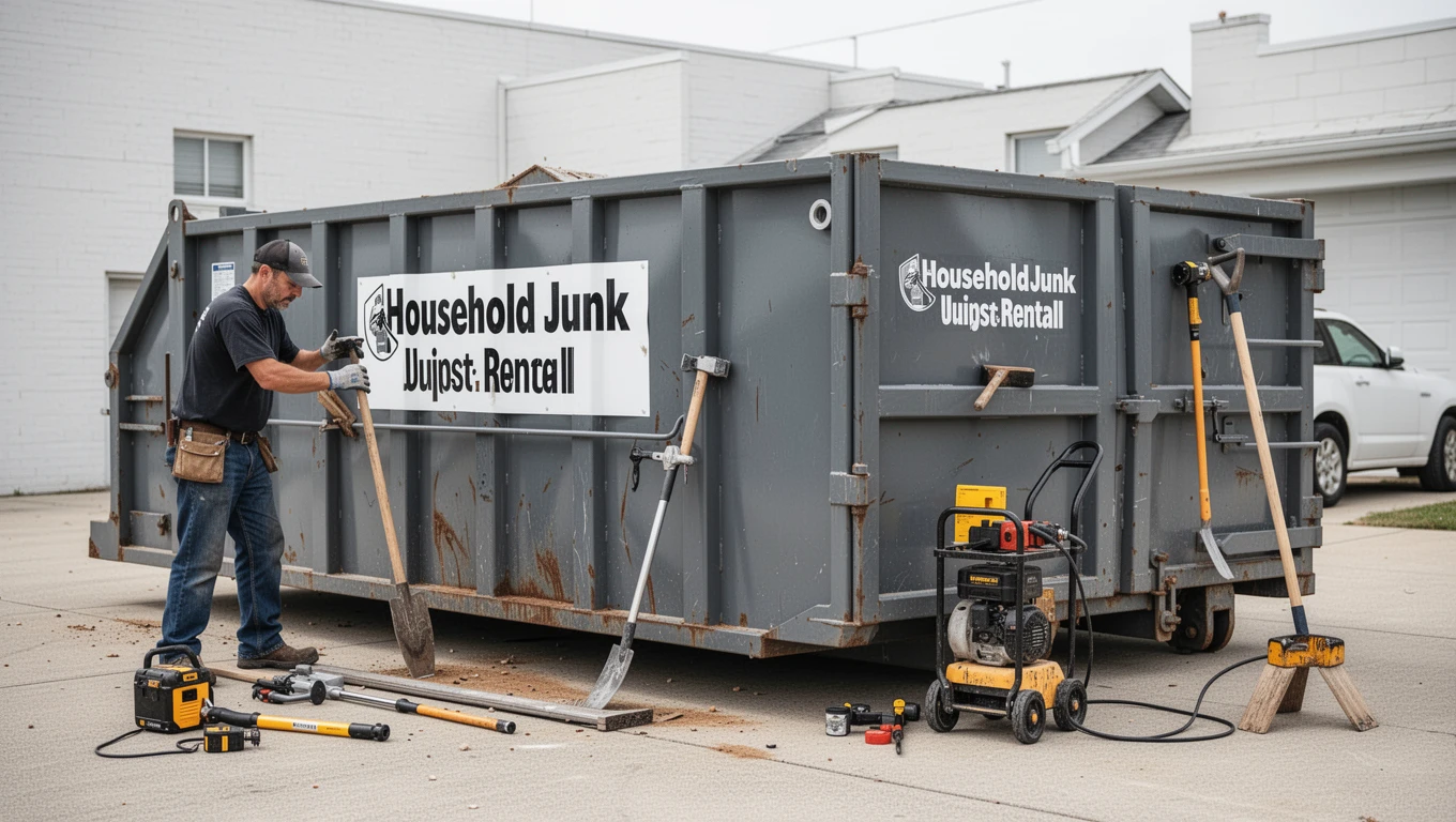 Household Junk Dumpster Rental
